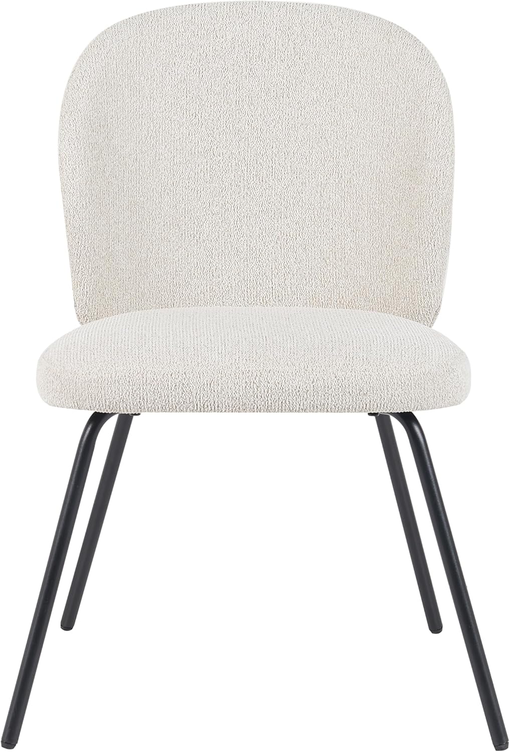 HomeAara Arlo Dining Chairs Set of 2-Comfortable, Steel legs,PremiumFabric-Ideal for Home/Office/Hotel