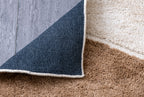 Plush Moroccan Patterned Rug - Microfiber -Multicolor- Rectangle