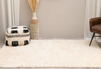Cushion-Soft Microfiber Carpet -Cream- Rectangle