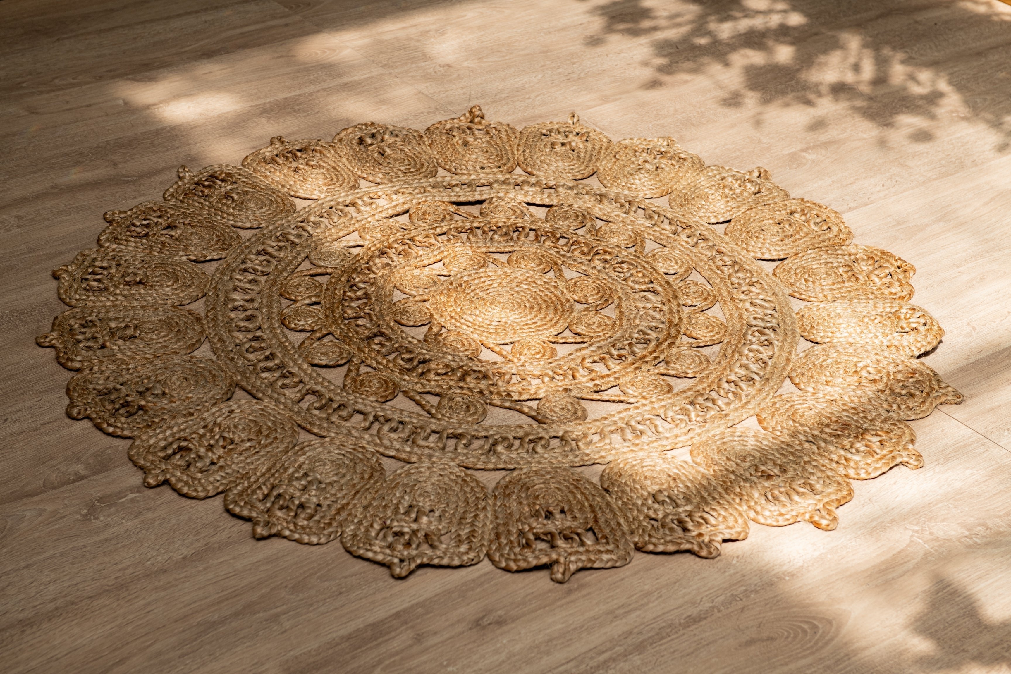 Artisan Braided Rug - Jute -Round