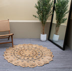 Artisan Braided Rug - Jute -Round