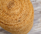 Large Organic Jute Pouf