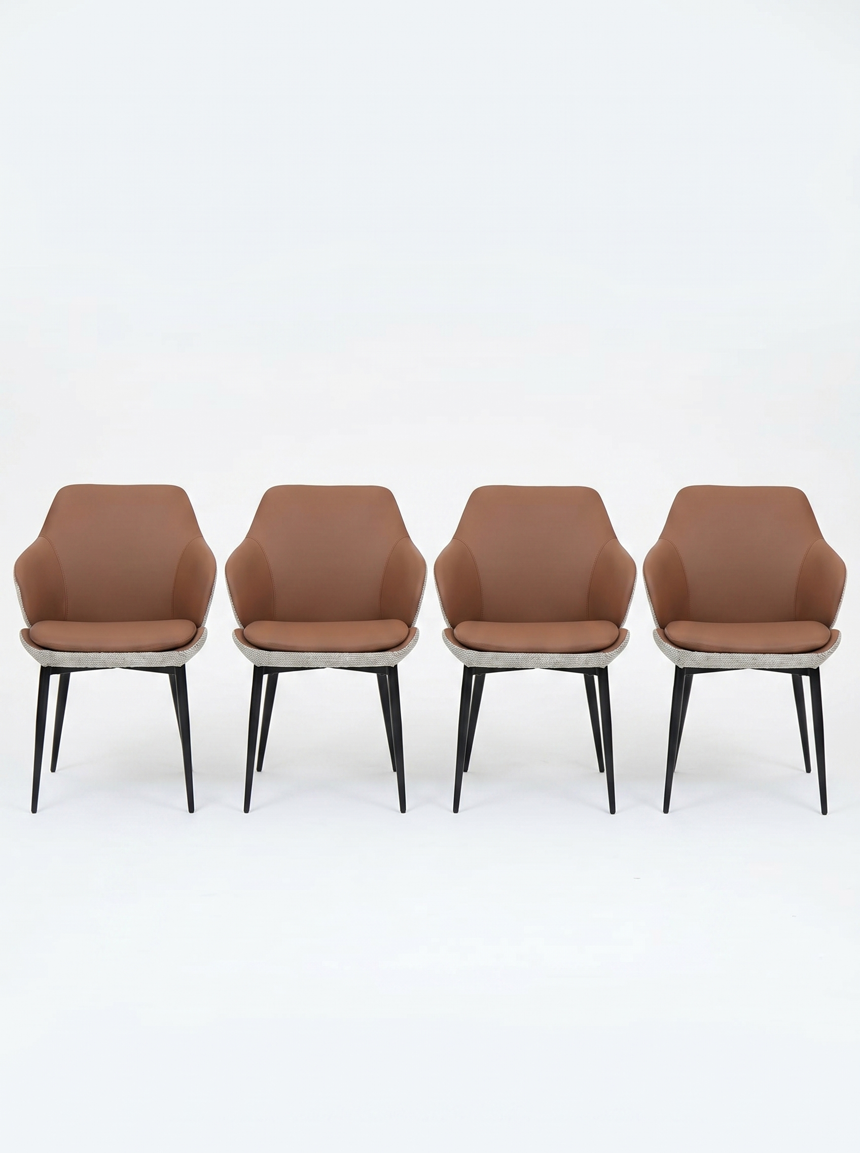 Arcon Flex Lounge Chair Set of 4 – Modern Lounge Chairs with Ergonomic Design for Home & Office
