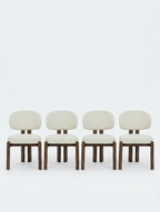 LUMA Haven Lounge Chair Set of 4– Comfortable Lounge Chairs for Living Room & Bedroom