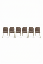SOLEN Frame Upholstered Chairs Set of 6