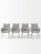 Aeris High back Lounge Chairs Set of 4