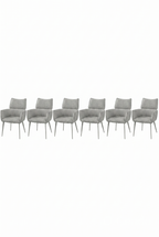Aeris High back Lounge Chairs Set of 6
