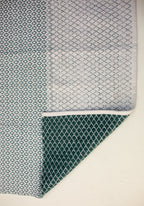 Eco-Friendly Cotton Dhurrie – Green Weave