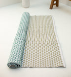 Eco-Friendly Cotton Dhurrie – Green Weave