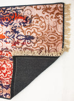 Native-Inspired Multicolor Rug - Faux Silk- Rectangle