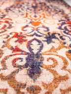 Native-Inspired Multicolor Rug - Faux Silk- Rectangle