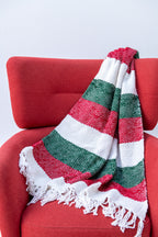 Handwoven Acrylic Textile Sofa Throw