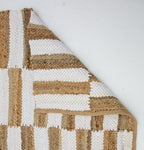 Woven Jute-Cotton Accent Rug