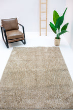 Cushion-Soft Microfiber Carpet -Beige- Rectangle