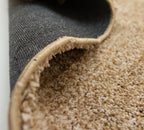 Cushion-Soft Microfiber Carpet -Beige- Rectangle