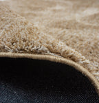 Cushion-Soft Microfiber Carpet -Beige- Rectangle