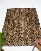 Exotic Animal Pattern Fur Carpet - Luxe Softness