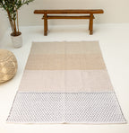 Eco-Friendly Cotton Dhurrie – Brown Weave