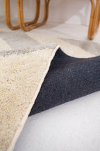 Chic Geometric Moroccan Rug - Microfiber - Rectangle