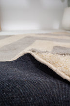Chic Geometric Moroccan Rug - Microfiber - Rectangle