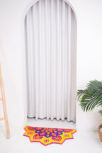 Blooming Rangoli Pattern Floormat- Inside and Out
