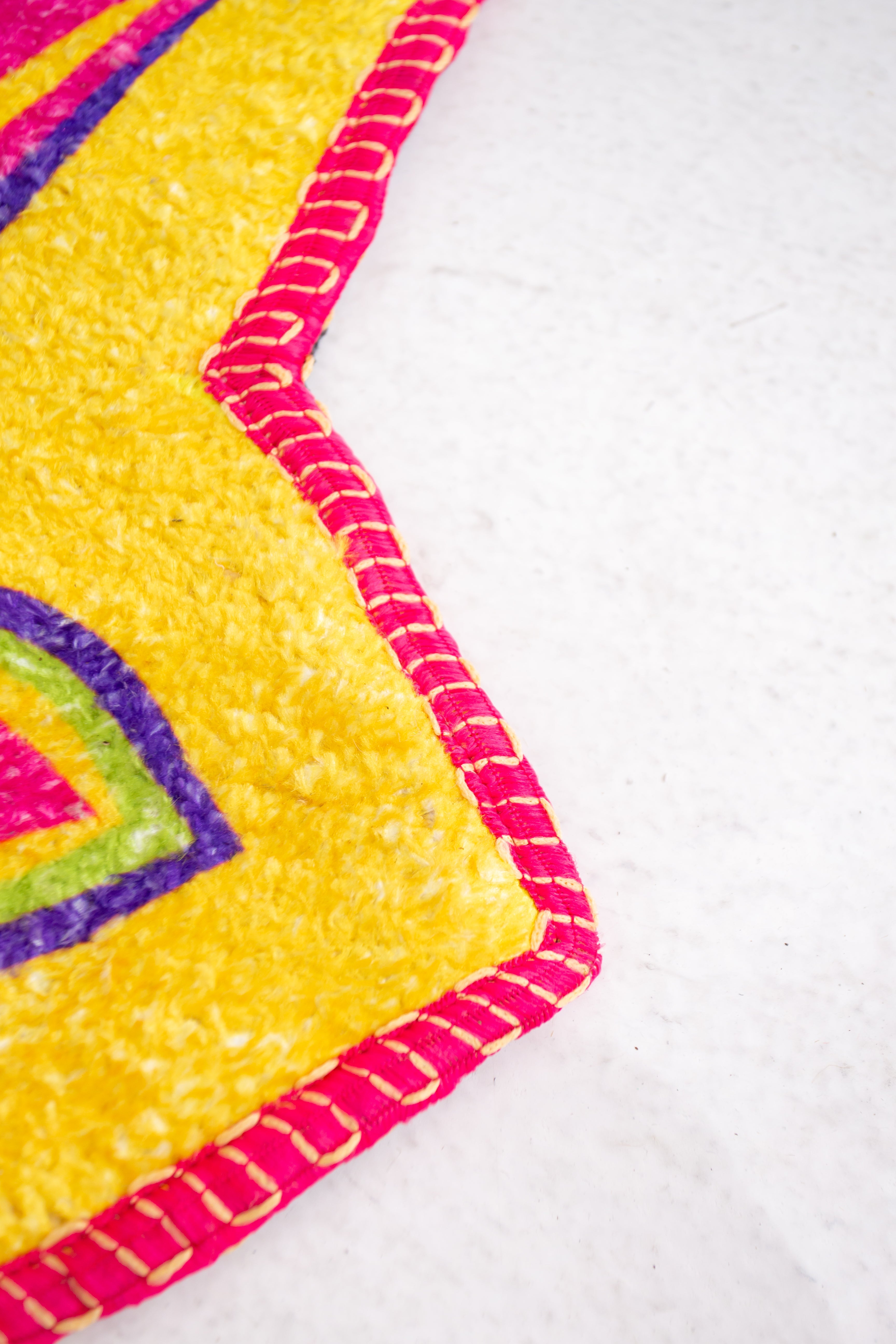 Blooming Rangoli Pattern Floormat- Inside and Out