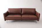 Divo 3-seater Sofa- Full Cowhide Leather-Brown